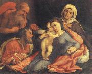 Lorenzo Lotto Madonna and Child with Saints China oil painting reproduction